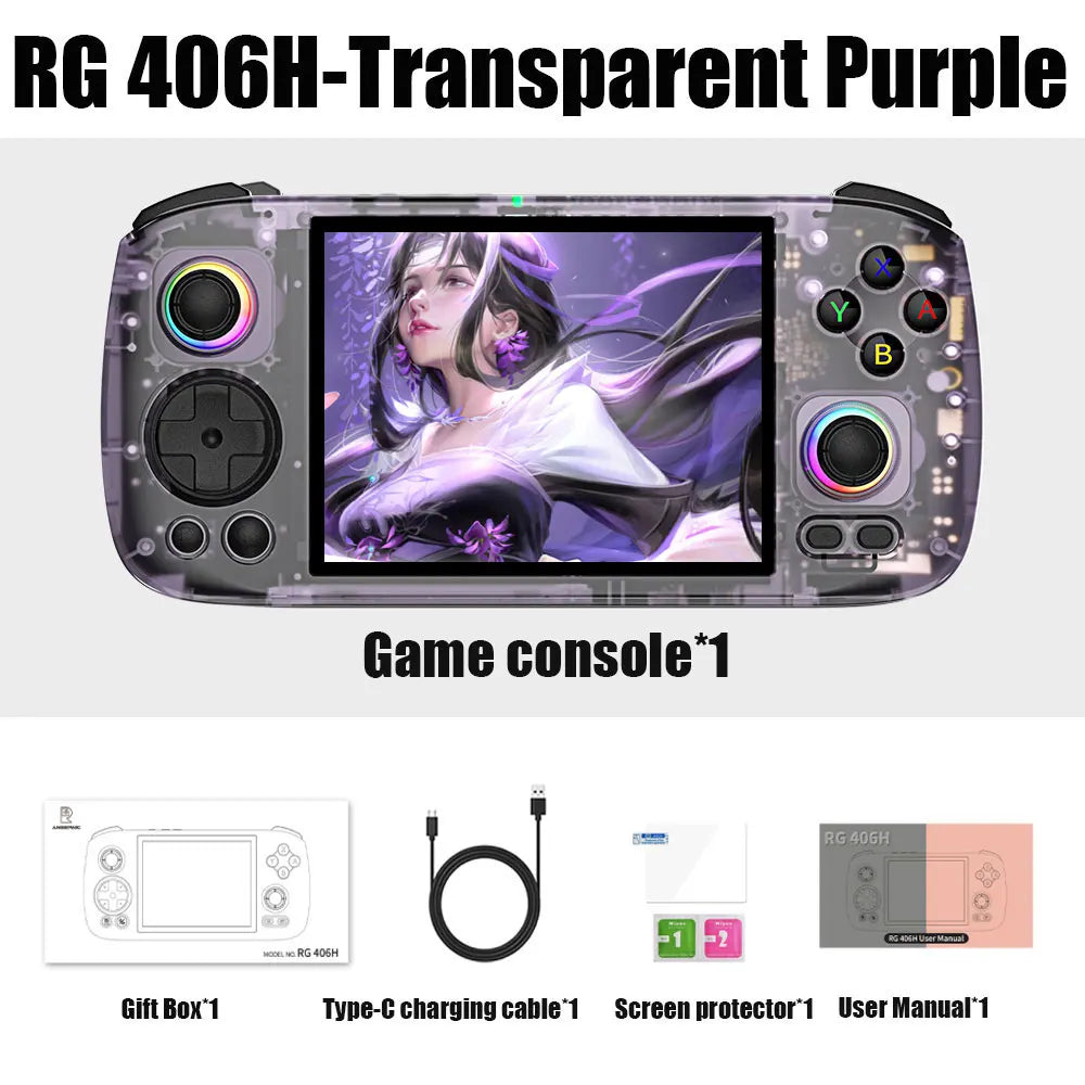 ANBERNIC RG 406H Purple