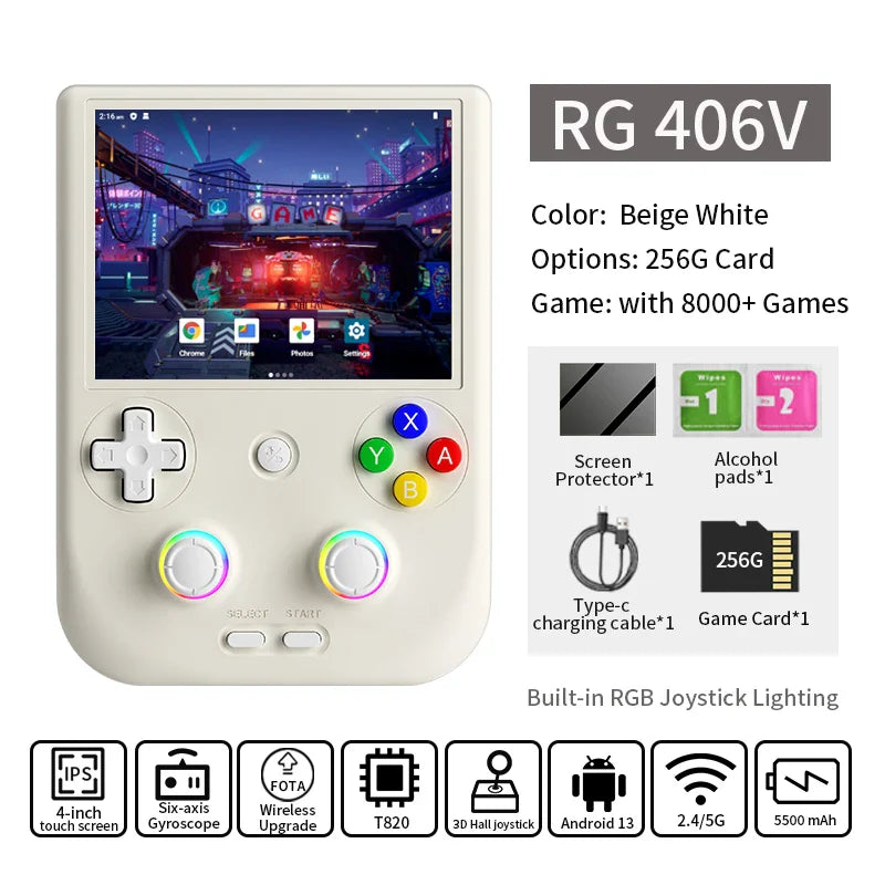 ANBERNIC RG 406V Handheld Game Console